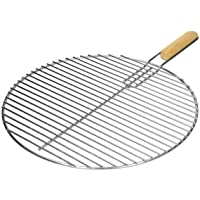 ECD Germany Parrilla Barbacoa BBQ con Asa Extraíble - Rejilla de Acero Inoxidable - Ø 44-5 cm - Resistente a la…